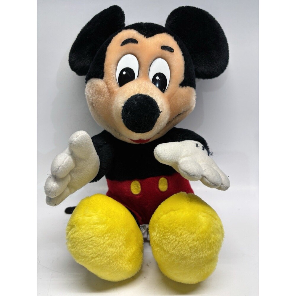 Mickey‎ Mouse Plush 16” Classic Walt Disney World Disneyland Korea Vtg.
